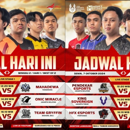 Liga 1 Esports Nasional Hari-3: Taman Anggrek Makin Seru, 14 Tim Kian Bersaing Ketat!