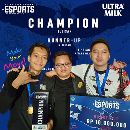 Chanks Juara Ultra Milk Garuda Esports Tournament 2.0