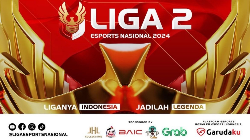 Liga 2 Esports Nasional 2024 Hari Kedua - Persaingan Semakin Ketat, Mad Kings Memimpin Puncak Klasemen