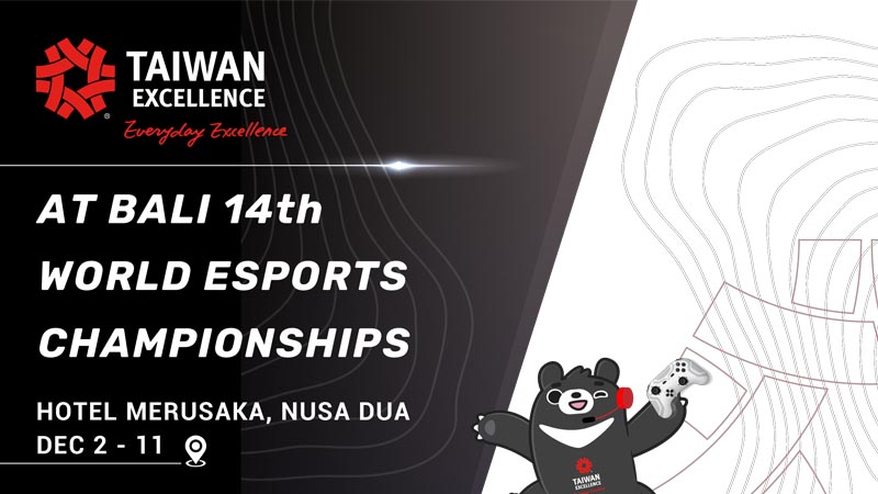 Taiwan Excellence Dukung Pelaksanaan IESF World Esports Championship 2022
