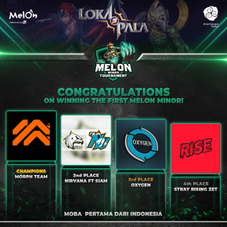 Morph Team Juarai Lokapala Melon Minor Tournament Season 1