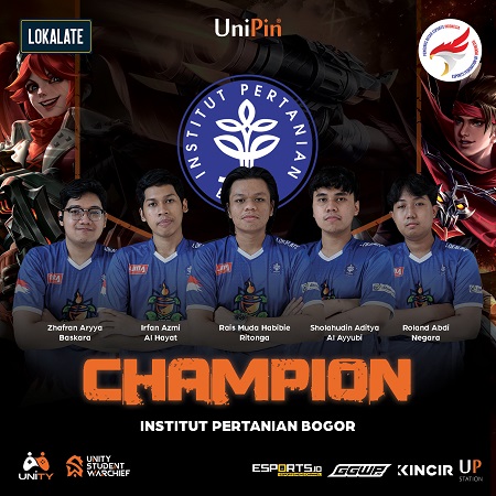 Kalahkan UDINUS, IPB Juarai Student Warchief Championship