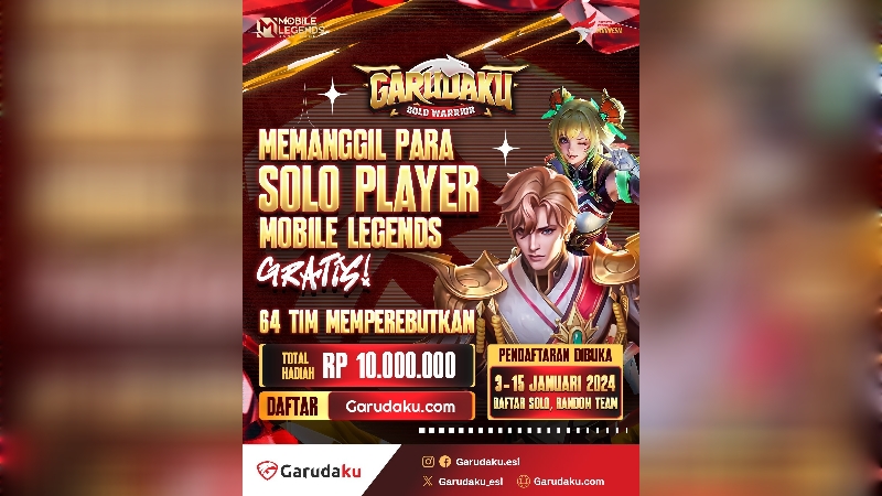 Turnamen Para Pejuang Solo, Garudaku Solo Warrior Berhadiah 10 Juta Rupiah!