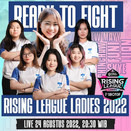 Luan-Luan Perkuat GPX Basreng di Rising League Ladies 2022!