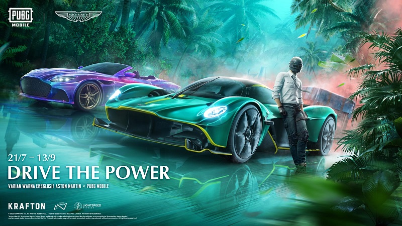 PUBG MOBILE Kolaborasi dengan Mobil Sport Ultra Mewah, Aston Martin