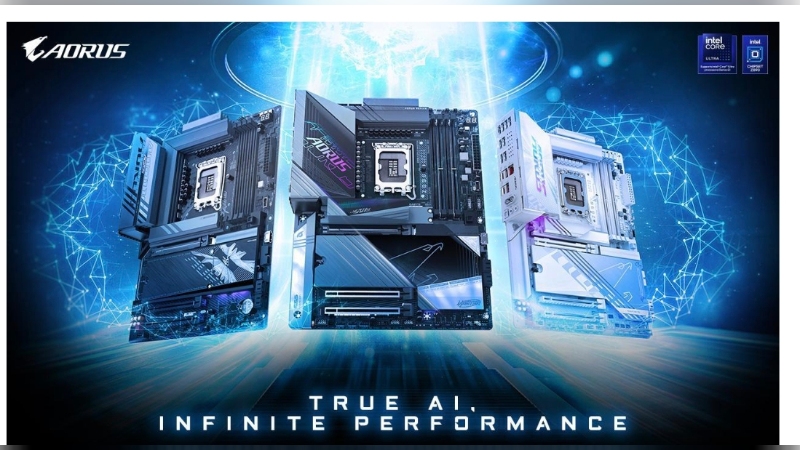 GIGABYTE Perkenalkan Motherboard AORUS Z890 Dilengkapi AI untuk Prosesor Intel® Core™ Ultra Terbaru