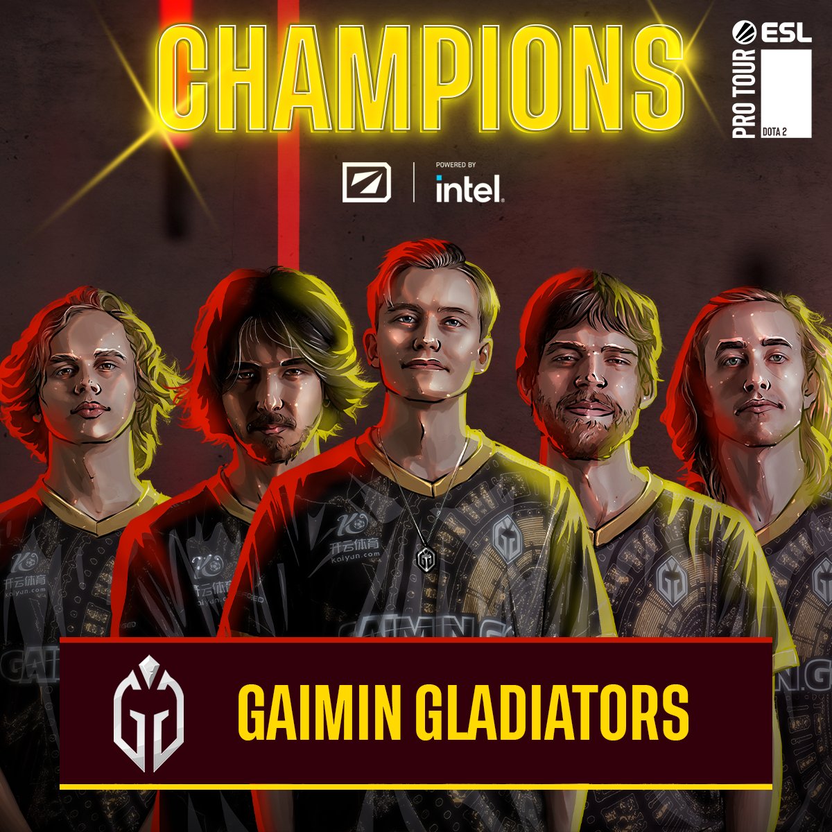 Gaimin Gladiators Juara DreamLeague S20