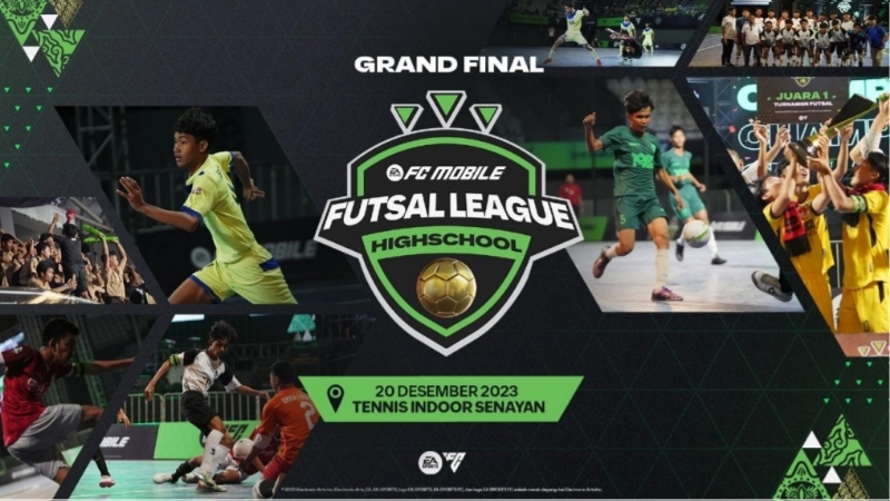 Kick Off EA SPORTS FC Mobile Community Futsal League Highschool 2023 Berlangsung Meriah