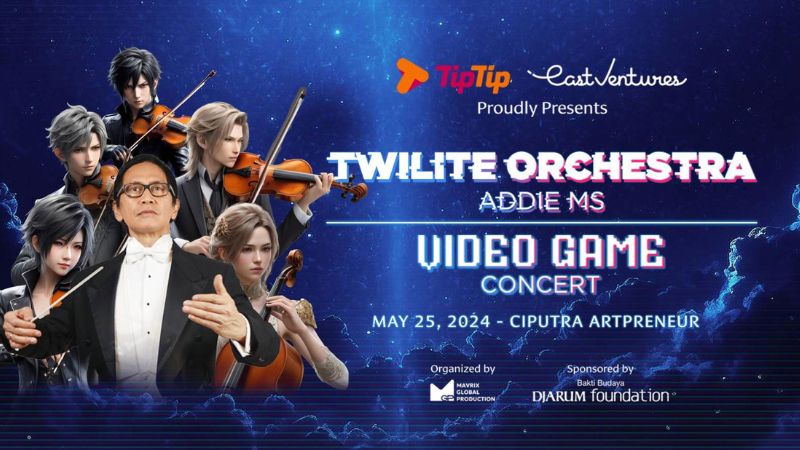 Addie MS bersama Twilite Orchestra akan Bikin Konser Video Game yang Memukau dengan Nuansa Nostalgia
