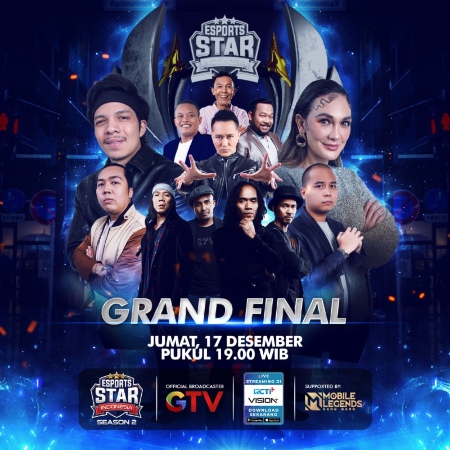 Malam Ini! Perebutan Juara di Grand Final Esports Star Indonesia Season 2