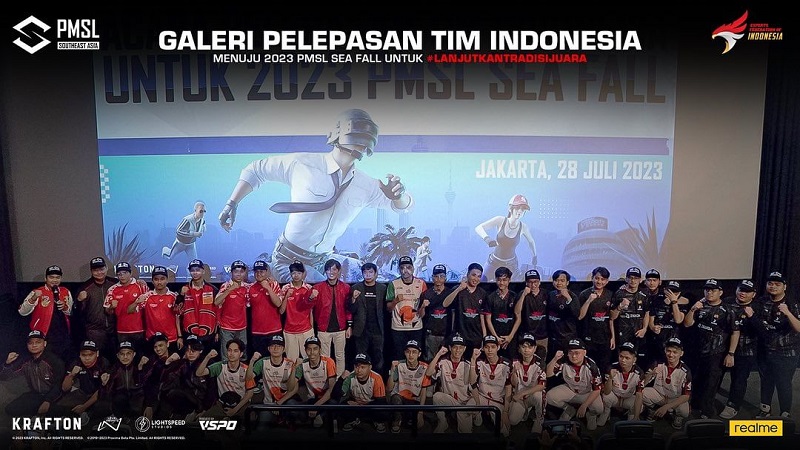 PUBGM Indonesia Lepas 6 Tim Berlaga ke PMSL SEA Fall 2023
