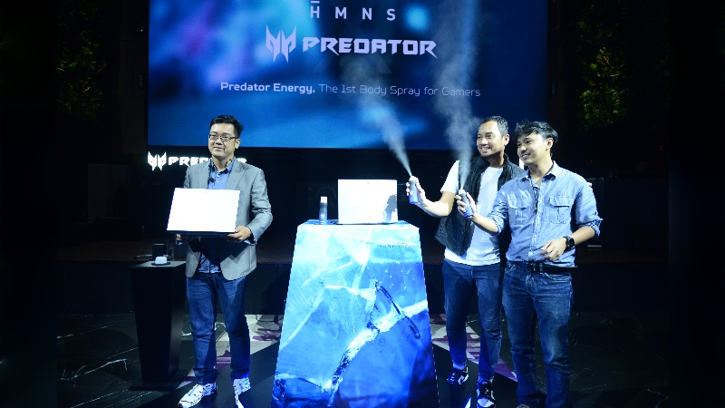 Kolaborasi #PredatorIndoProde Acer x HMNS Hadirkan Predator Triton Neo 16 & Body Spray untuk Gamer