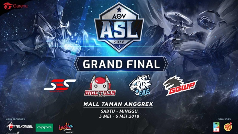 Grand Final ASL 2018 Siap Tayang, 4 Tim Berebut Slot Menuju Los Angeles!
