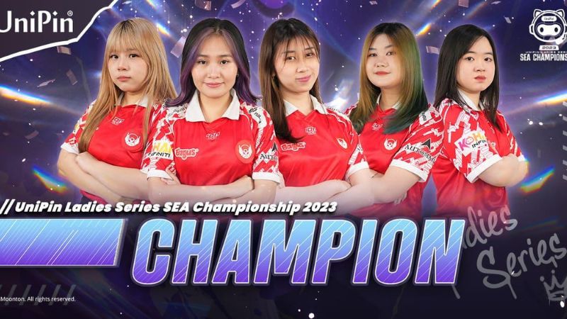 Bigetron Era Koleksi Gelar Juara ke-25 Melalui UniPin Ladies Series SEA Championship 2023