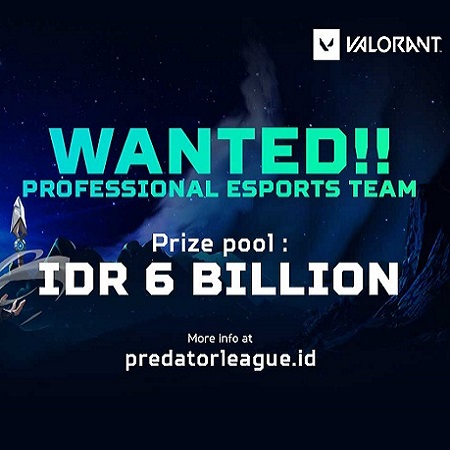 Acer Cari Tim Valorant untuk Berlaga di Predator League 2024