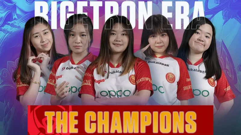 Menang Telak, Bigetron Era Raih Juara Upoint Ladies Invitational S2!