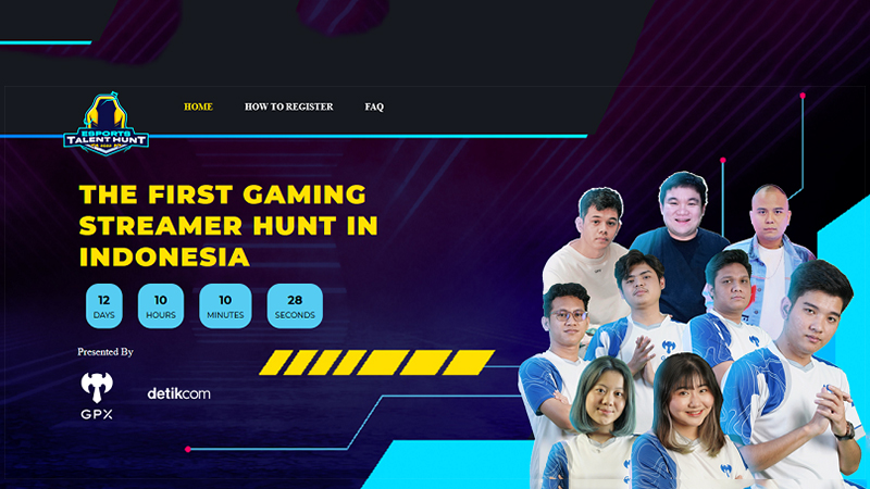 Kolaborasi GPX & Detik.com Buat "Esports Talent Hunt 2022"