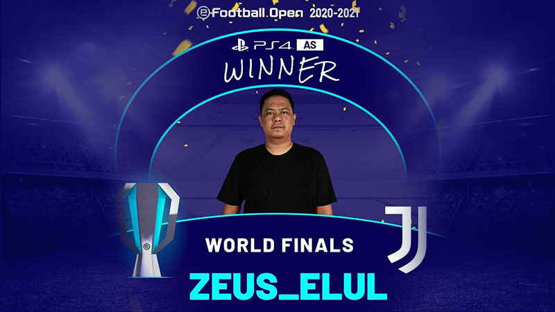 Tampil Mengejutkan, Elul Wibowo Juara PES World Finals Asia 2021