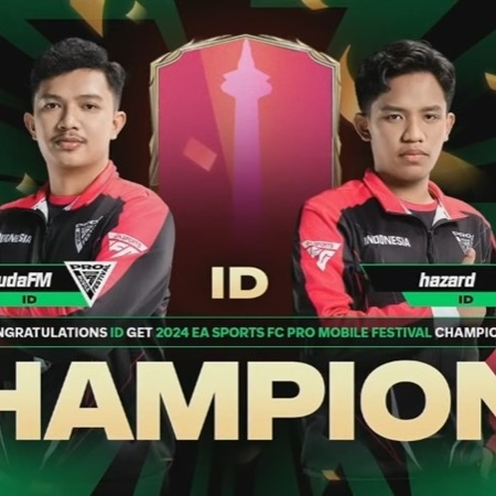 Indonesia Berhasil menjadi Juara EA SPORTS FC Pro Mobile Festival 2024