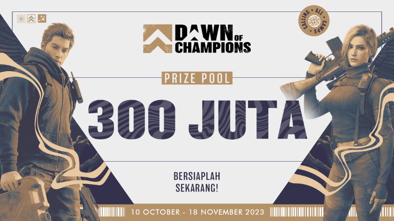 Garena Gelar Turnamen ‘Dawn of Champions’ Total Hadiah Ratusan Juta Rupiah!
