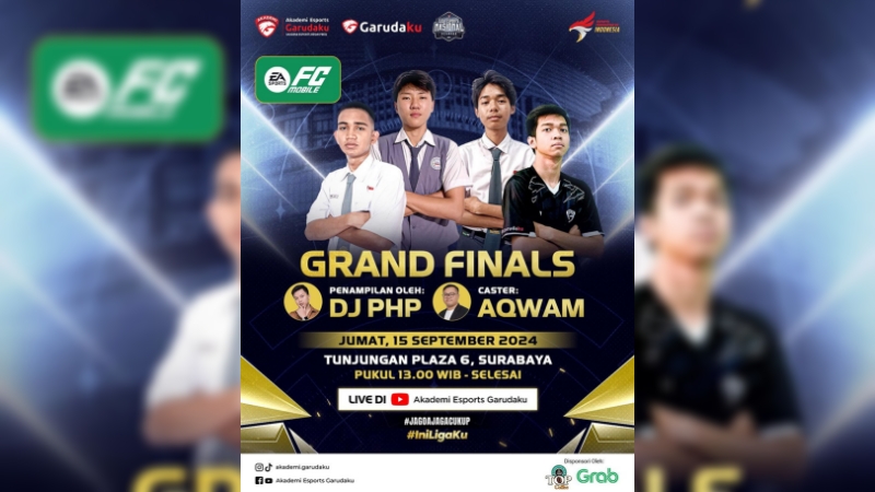 Grand Final Liga Esports Nasional Pelajar 2024 Game EAFC Mobile - Empat Sekolah Terbaik Siap Bertarung Demi Memperebutkan Gelar Juara