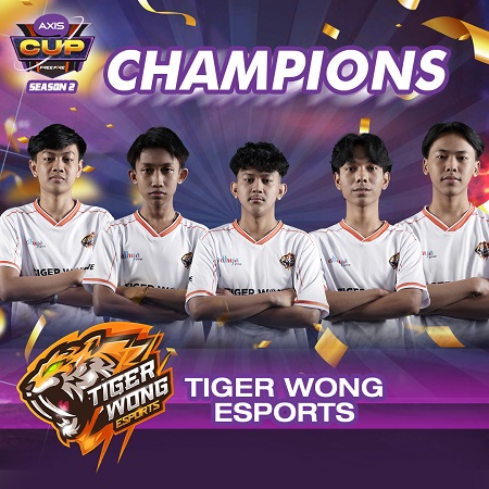 Beri Kejutan, Tiger Wong Esports Juarai AXIS Cup FREE FIRE Musim Kedua