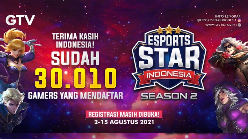 Puluhan Ribu Gamer Antusias Ikuti Audisi Esports Star Indonesia!