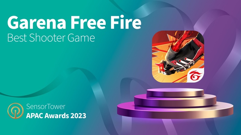 Free Fire Jadi Game Best Shooter di Sensor Tower APAC Awards 2023