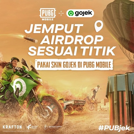 Kolaborasi PUBG MOBILE x Gojek Hadirkan Skin Eksklusif #PUBGJEK