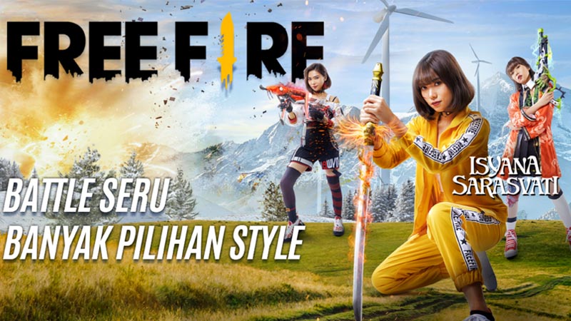 Isyana Sarasvati Battle In Style di Game Free Fire!