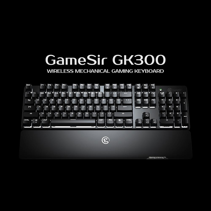GameSir GK300, Wireless Mechanical Keyboard Mewah nan Murah!