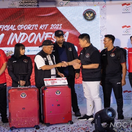 NOC Indonesia Rilis Jersey Resmi Timnas untuk Asian Games 2022