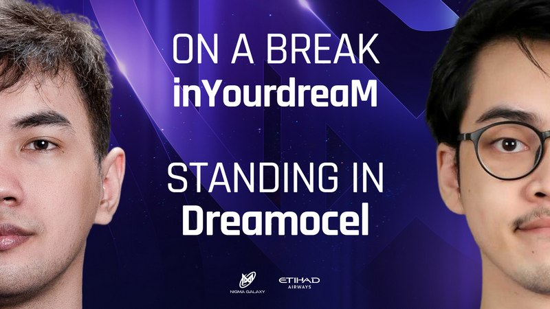InYourdreaM Rehat, Dreamocel Standin untuk Nigma Galaxy SEA
