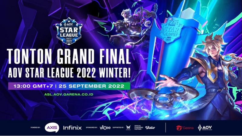 Catat! Ini Tanggal Grand Final AOV Star League (ASL) 2022 Winter!
