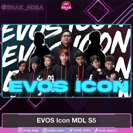 EVOS Icon Ungkap Roster Anyar Jelang MDL Season 5