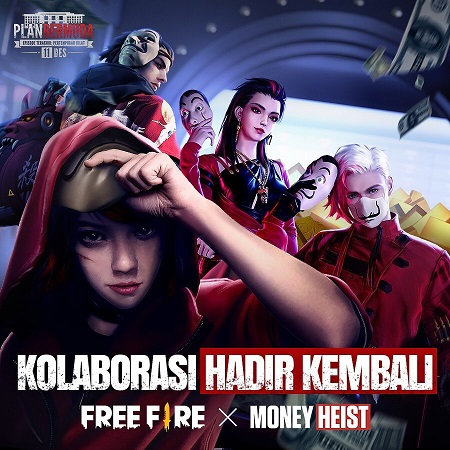 Money Heist Kembali Hadir Di Free Fire Lewat Final Episode: Raid And Run