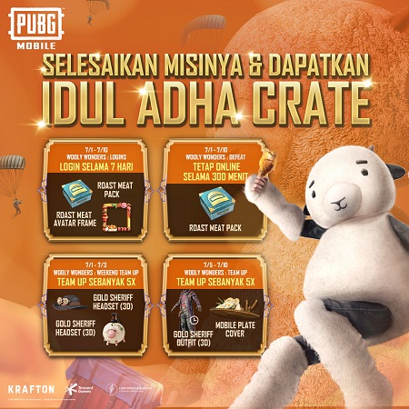 Jelang Idul Adha, PUBG Mobile Bagikan Crate Gratis!
