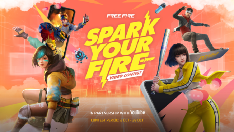 Free Fire Luncurkan "Spark Your Fire", Lomba Bikin Konten Bersama Youtube!