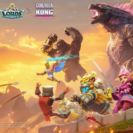 Lords Mobile Hadirkan Kolab Godzilla X Kong dan Beragam Hadiah Seru!