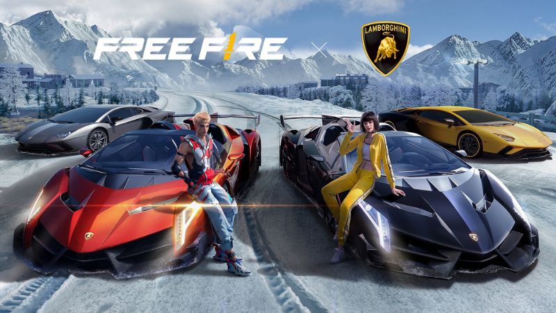 Free Fire Hadirkan Kolaborasi dengan Automobili Lamborghini di Desember
