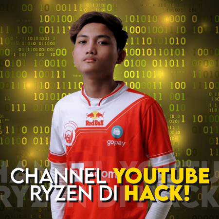 YouTube Ryzen Kena Serangan Hack, Oura Beri Pesan Ini!