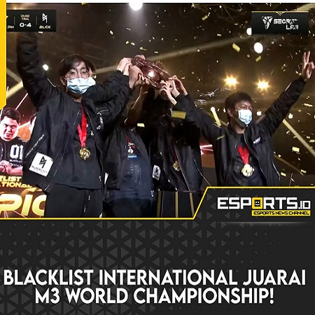 Blacklist International Juara M3, ONIC PH Dibantai 4-0!
