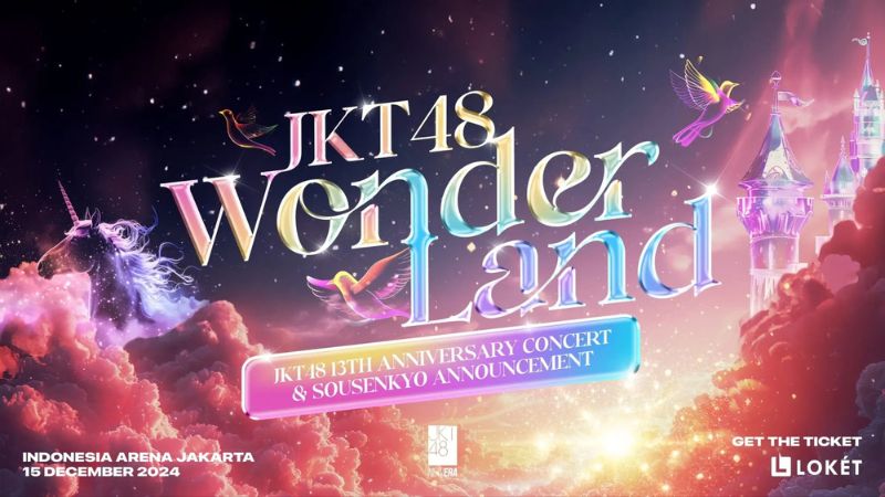 JKT48 Umumkan Konser Anniversary Ke-13 "WONDERLAND", Ini Harga Tiketnya!