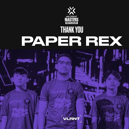 Paper Rex Tumbang, ZETA Tim Asia Terakhir di VCT Masters!