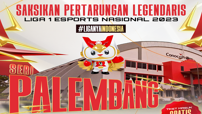 Liga 1 Liga Esports Nasional Dimulai, Palembang Jadi Kota Pertama!