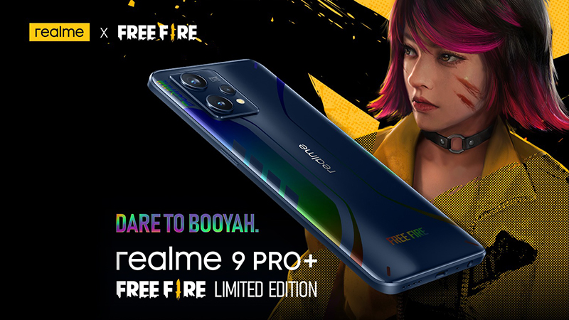 Wajib Punya! realme 9 Pro+ Free Fire Limited Edition