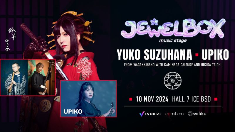 Evorize Persembahkan Konser Perdana Jewel Box Music Stage