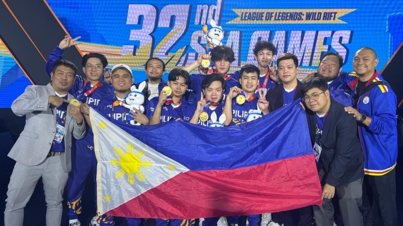 Filipina Dapat Emas Pertama di SEA Games dari Wild Rift