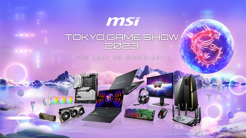 MSI Pamerkan Produk Gaming Baru di Tokyo Game Show 2023