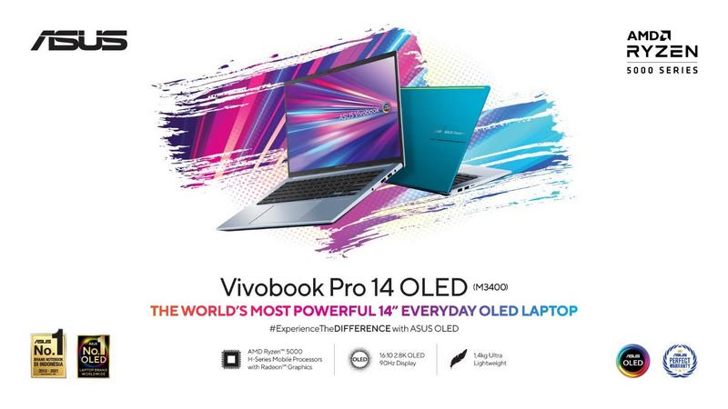 ASUS Vivobook Pro 14 OLED M3400, Laptop OLED Powerful Terjangkau!